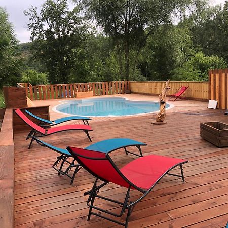 Camping Du Pont De St Gal Saint-Gal-sur-Sioule Exteriör bild